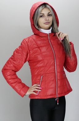 Женская красная куртка КР-3 Murenna Furs