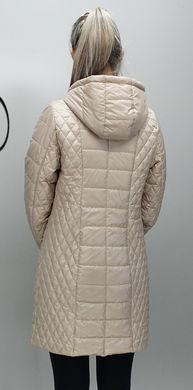 Демисезонная бежевая куртка КМ11 Murenna Furs