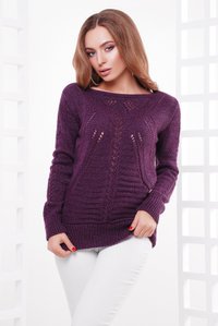 Фіолетовий светр 21 MarSe