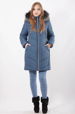 Бирюзовая куртка К-34 Murenna Furs