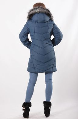 Бірюзова куртка К-34 Murenna Furs