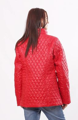 Червона демісезонна стьобана куртка Murenna Murenna Furs