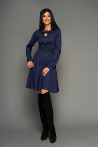 Темно-синее платье Хайди Jadone Fashion