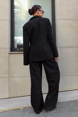 Черный пиджак Твил Jadone Fashion