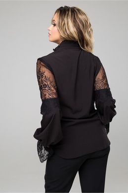 Черная блуза Мателла Luzana