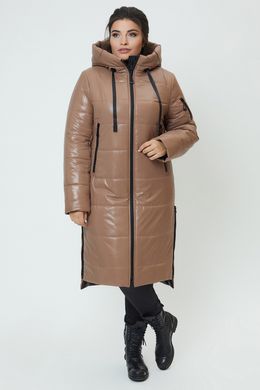Зимова жіноча бежева куртка Юлія All Posa