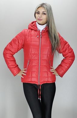 Женская красная куртка КР2 Murenna Furs
