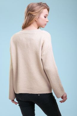Бежевый пуловер 3286 Seventeen