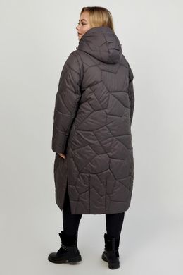 Женское стеганое демисезонное пальто Трансформер капучино Riches