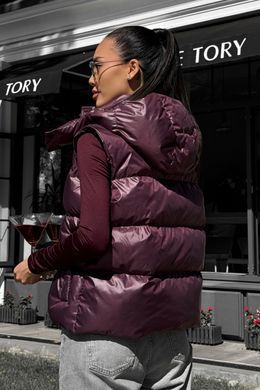 Жилет Кул биопух марсала Jadone Fashion