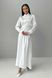 Атласна біла довга сукня Юнона, 42-44