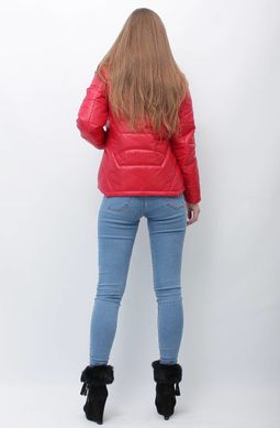 Женская красная куртка К-38 Murenna Furs
