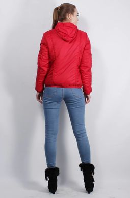 Женская красная куртка К-40 Murenna Furs