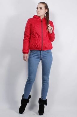 Женская красная куртка К-40 Murenna Furs