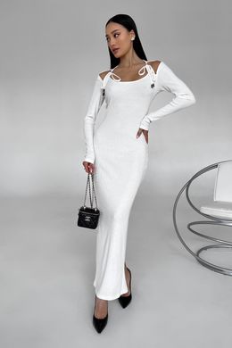 Біле плаття з ангори Кева Jadone Fashion