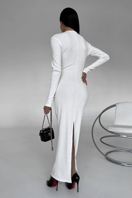 Белое платье из ангоры Кева Jadone Fashion