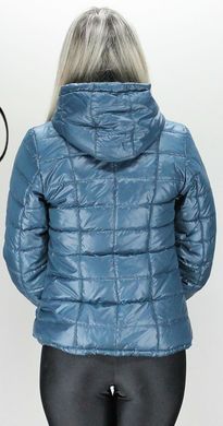Жіноча бірюзова куртка КР2 Murenna Furs