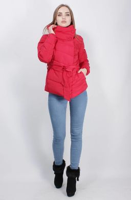Червона коротка куртка Оля Murenna Furs