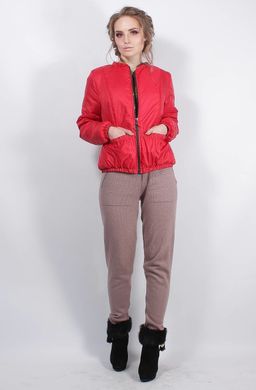 Женская красная куртка К-39 Murenna Furs