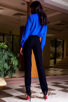 Темно-синие брюки Юкси Jadone Fashion