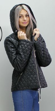 Осенняя черная куртка КС-2 Murenna Furs