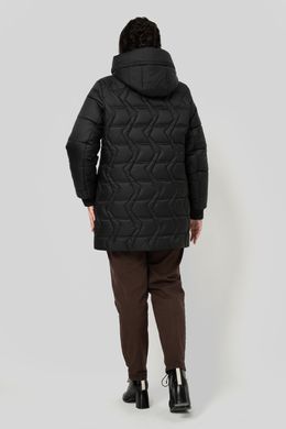 Чорна зимова куртка Ярина All Posa