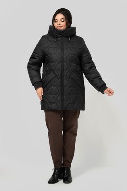 Чорна зимова куртка Ярина All Posa
