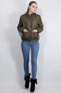 Женская куртка К-40 хаки Murenna Furs