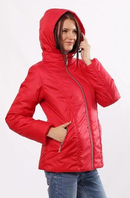 Красная демисезонная куртка Murenna Murenna Furs