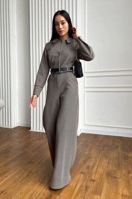 Серые женские брюки палаццо Фива Jadone Fashion