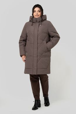 Зимнее пальто Паула мокко All Posa