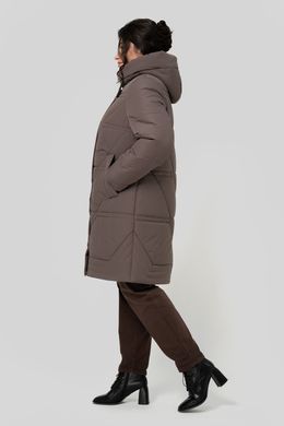 Зимнее пальто Паула мокко All Posa