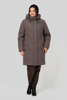 Зимнее пальто Паула мокко All Posa