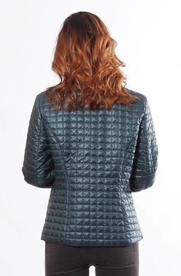 Женская бирюзовая куртка 1-К Murenna Furs