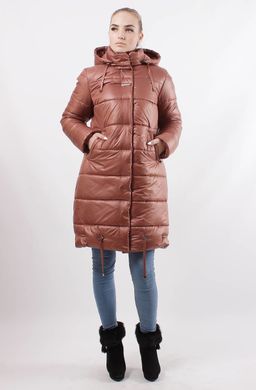 Зимняя коричневая куртка К-33 Murenna Furs