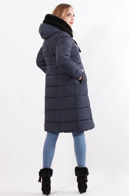 Зимова жіноча синя куртка Христина Murenna Furs
