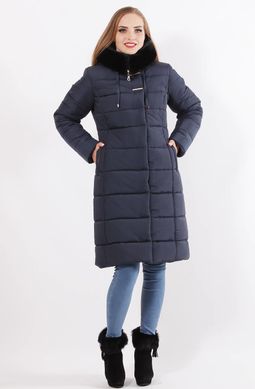 Зимова жіноча синя куртка Христина Murenna Furs