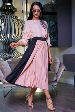 Черно-розовая юбка 3389 Seventeen