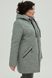 Демісезонна жіноча оливкова куртка Сицилія, 52