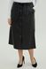 Женская черная юбка из экокожи Опиум, 50