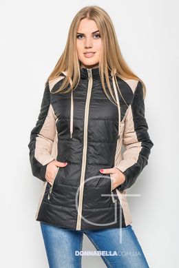 Куртка К-15 черный-бежевый KovAle