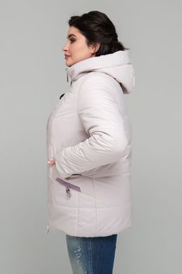 Двухсторонняя куртка Жанна пудра-лед All Posa