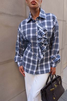 Картата сорочка Сьют джинс Jadone Fashion