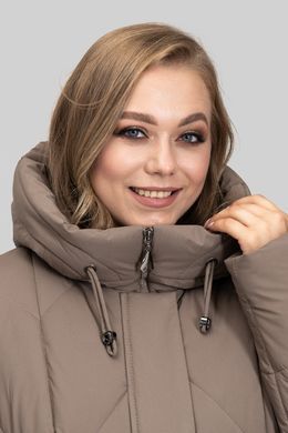 Зимнее пальто Альбина капучино All Posa