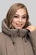 Зимнее пальто Альбина капучино, 50