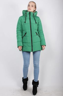 Зеленая куртка К 30-03(к) Murenna Furs