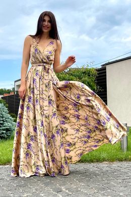 Шовкова сукня Бьонсі золото Jadone Fashion