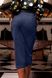Синяя замшевая юбка-карандаш Дарси, 42