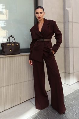 Піджак без застібки Кіот шоколад Jadone Fashion