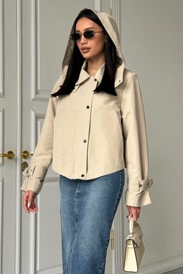 Коротка куртка Зарін айворі Jadone Fashion